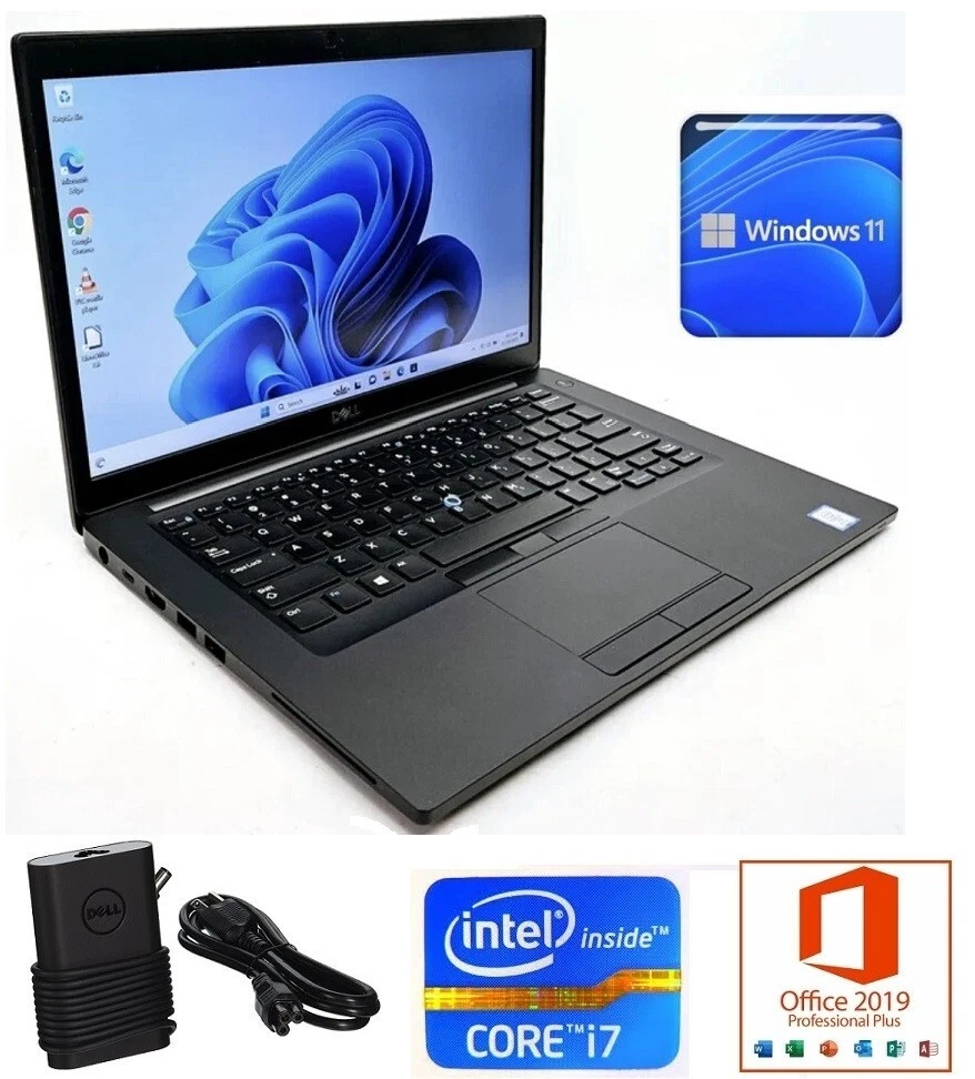 Dell i7 Laptop Latitude 16GB 512GB SSD Microsoft Windows 11 Office