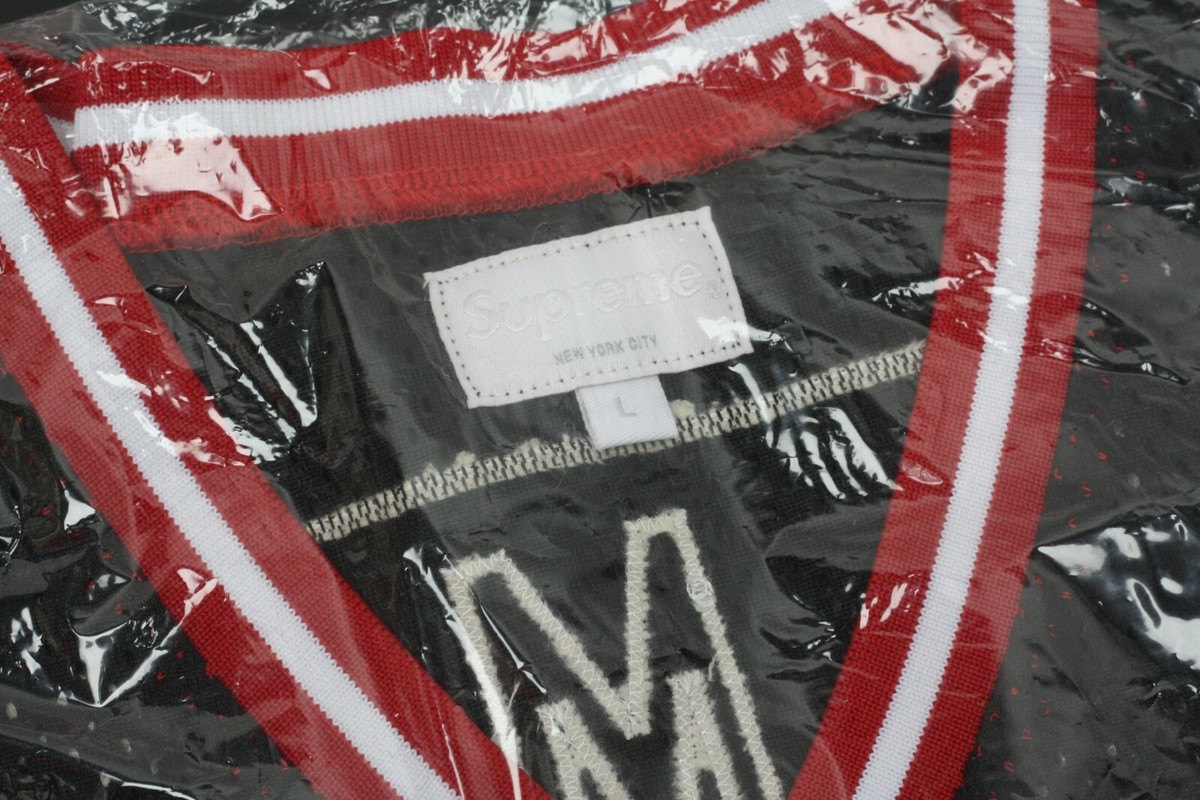 Supreme Hail Mary Football Top Black SS14 Large NEW | eBay