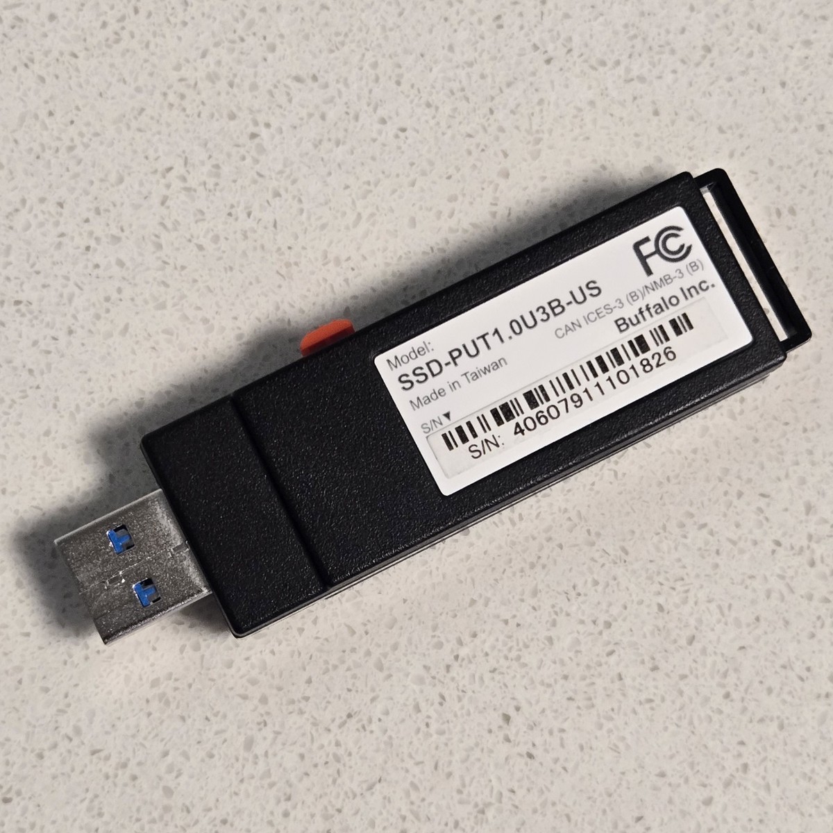 Buffalo 1TB External SSD | 600MB/s Fast USB 3.2 | PS4/PS5/Windows