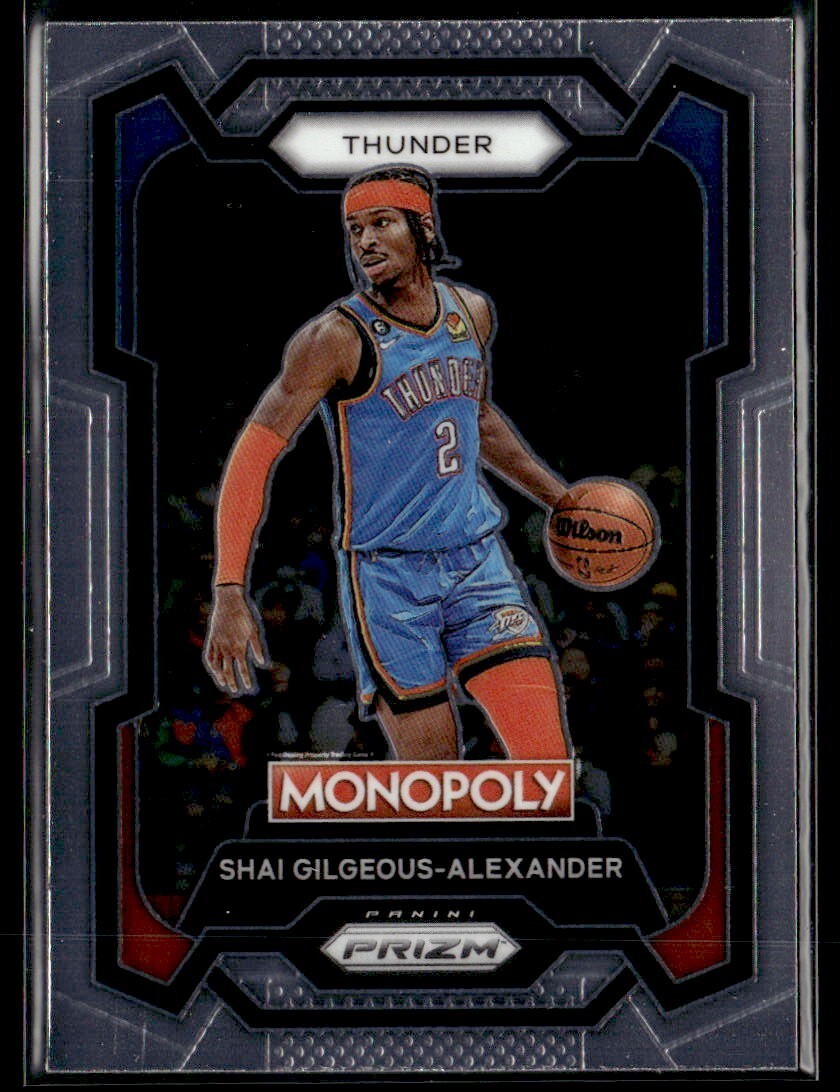 2023-24 Panini Prizm Monopoly Shai Gilgeous-Alexander #61 Oklahoma