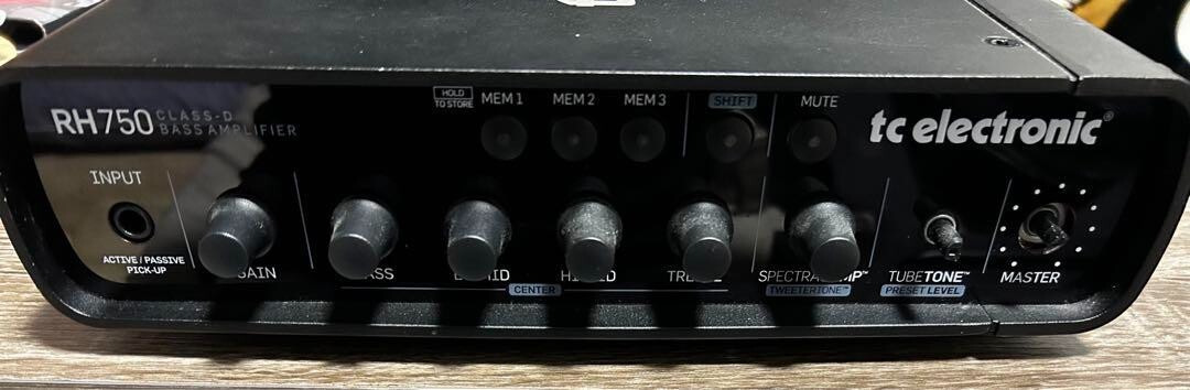TC ELECTRONIC rh750 Class-D Bass Amplifier Good | eBay