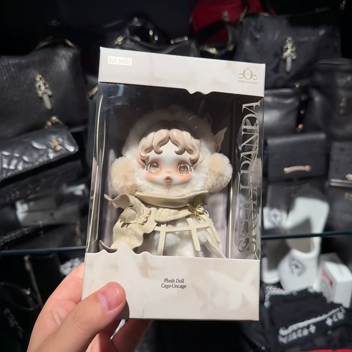 Authentic Skullpanda Cage Uncage Plush Doll Limited Edition Figure