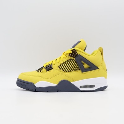 CT8527-700 Nike Air Jordan 4 Retro Lightning Thunder Tour Yellow