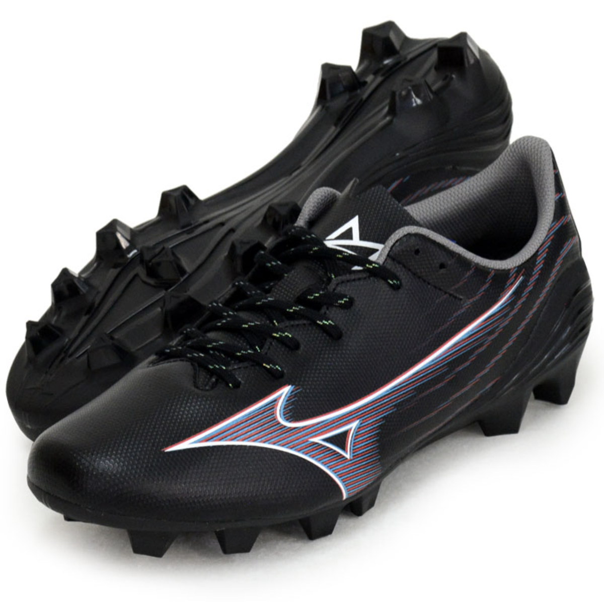 Mizuno JAPAN Alpha SELECT Soccer Football Shoes P1GA2365 Black | eBay
