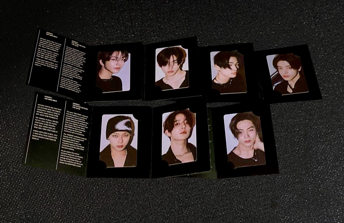 ENHYPEN Exhibition UNSEEN HYBE INSIGHT Admission Benefits 1st