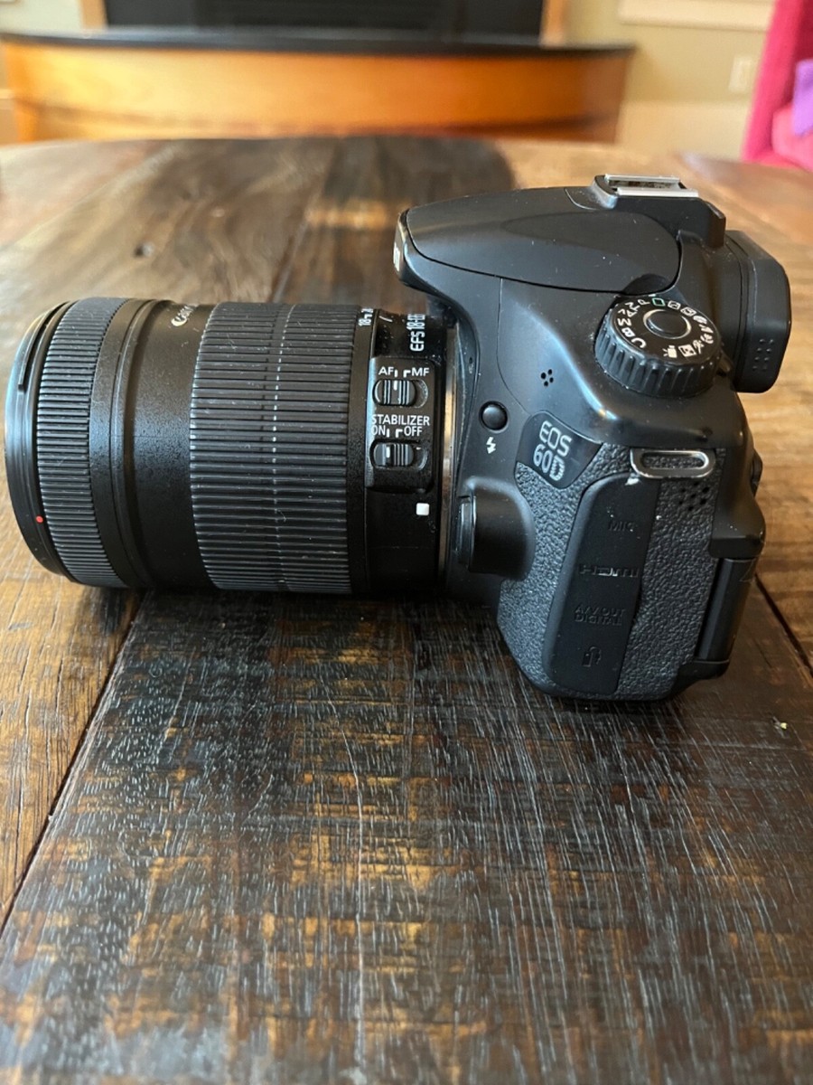 Canon EOS 60D 18 MP CMOS Digital SLR Camera with 18-135mm f/3.5