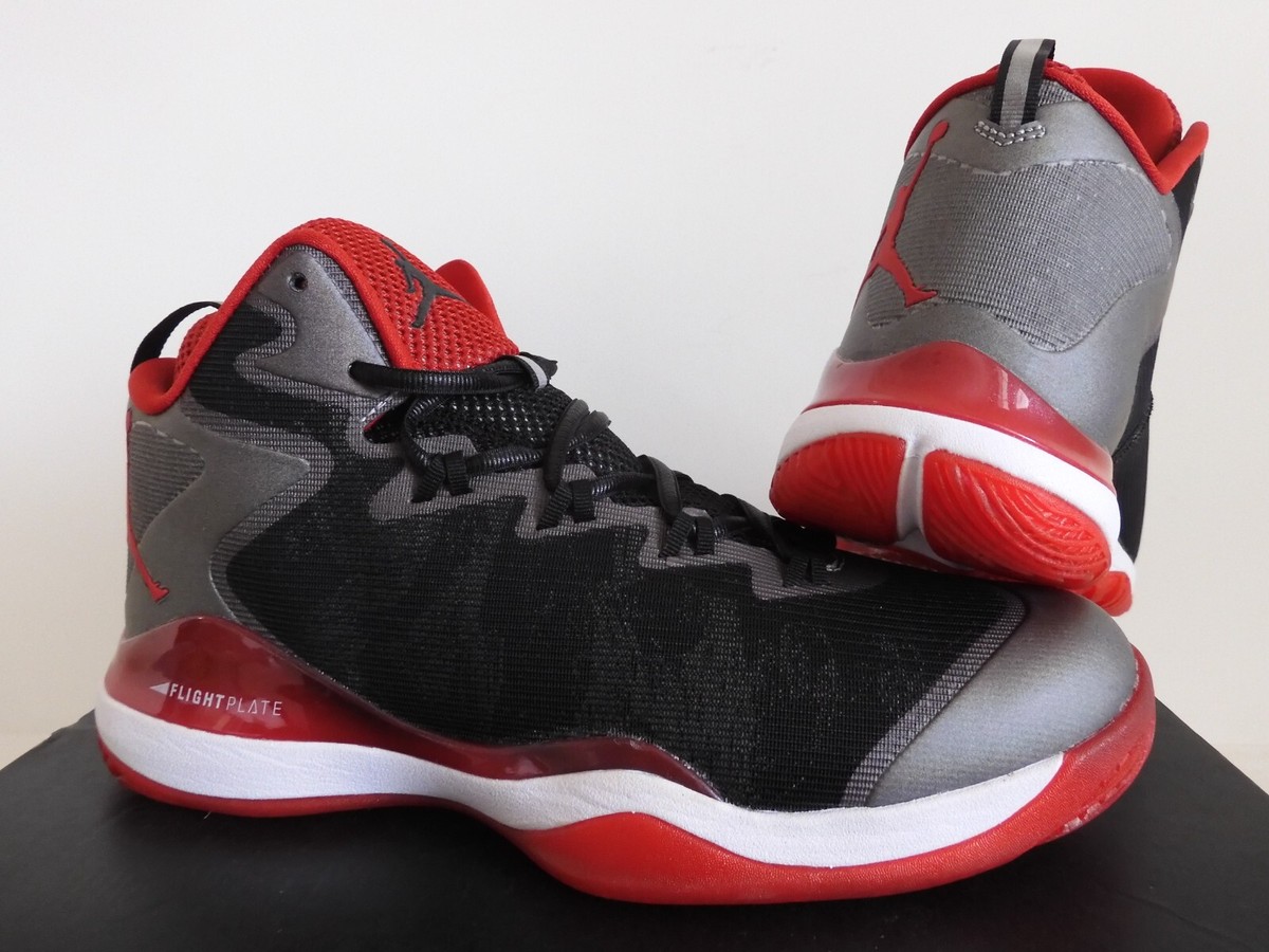 NIKE AIR JORDAN SUPER.FLY 3 X SLAM DUNK BLACK-VAR RED-WHITE SZ 9.5