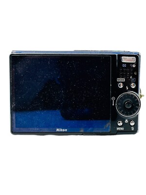 Nikon Coolpix S51 Digital Camera Blue 8.1 Megapixel Zoom Nikkor