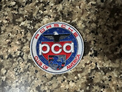 Official Porsche PCA Car Club of America 3” Sew On Badge Emblem