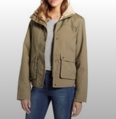 PATAGONIA Maple Grove Ranch Chore Coat Jacket Sherpa Lined Brown