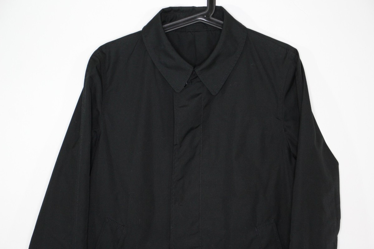 Stussy x Sophnet Japan Mens Small Big Logo Trench Coat Jacket RARE