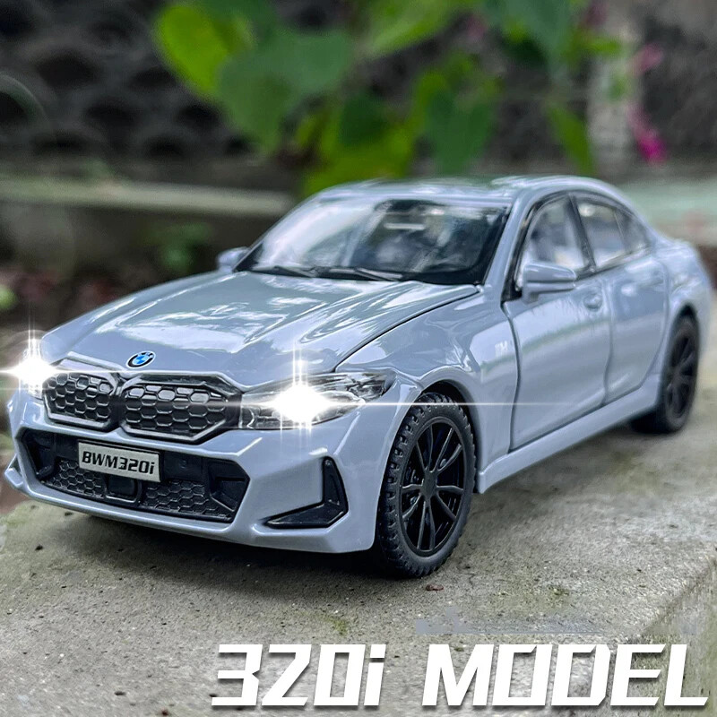 1:32 320i THE 3 G20 Alloy Model Car Toy Diecast Sound Light Car