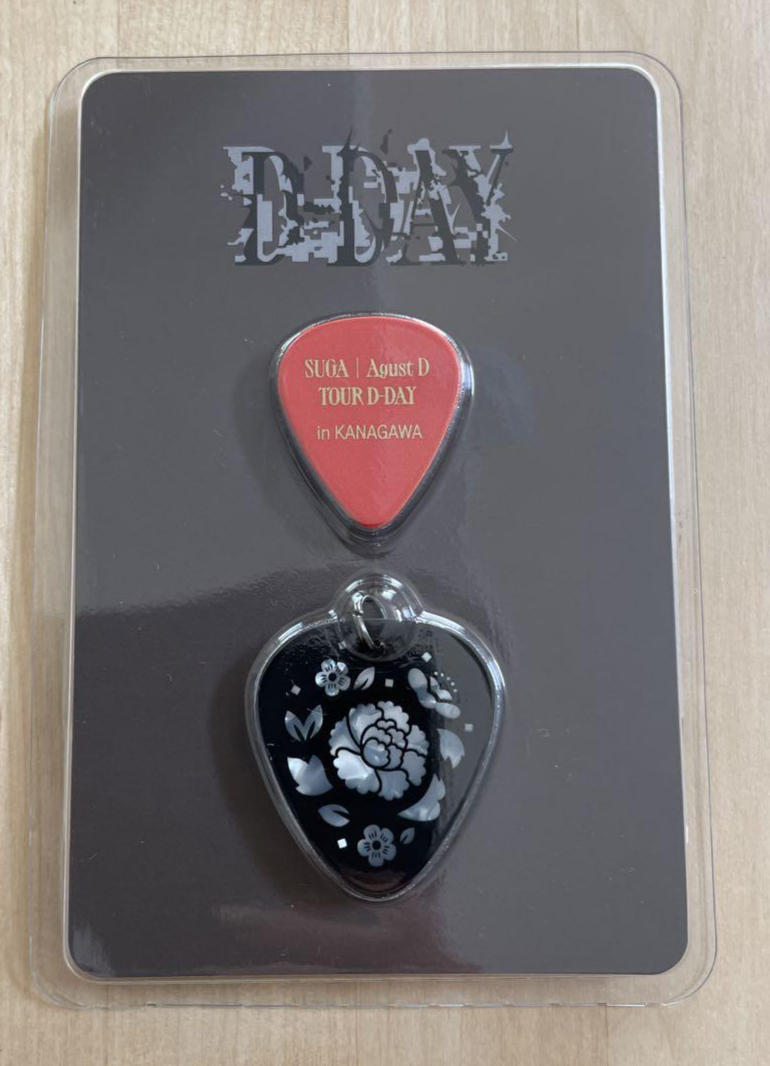 AgustD Agust D SUGA BTS TOUR D-DAY JAPAN KANAGAWA Guitar Pick Set