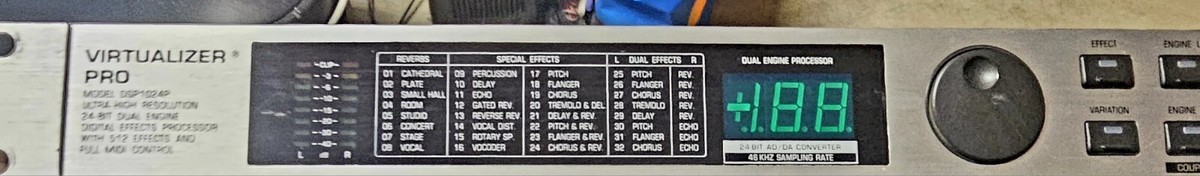 Behringer Virtualizer Pro DSP1024P For Parts Or Repair | eBay