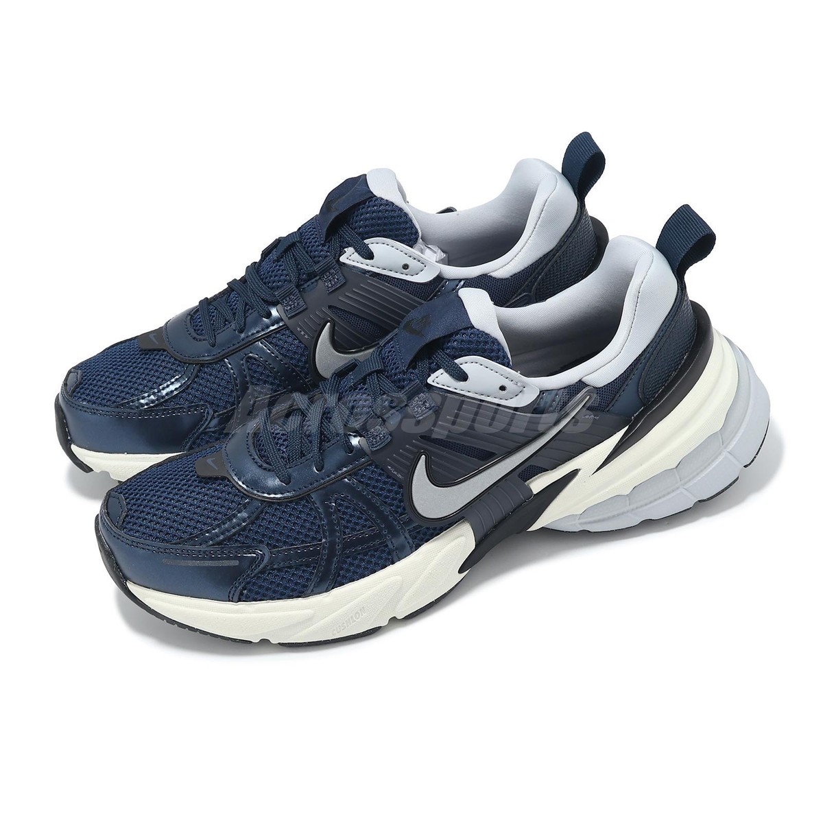 Nike V2K RUN Obsidian Wolf Grey Men LifeStyle Casual Shoes