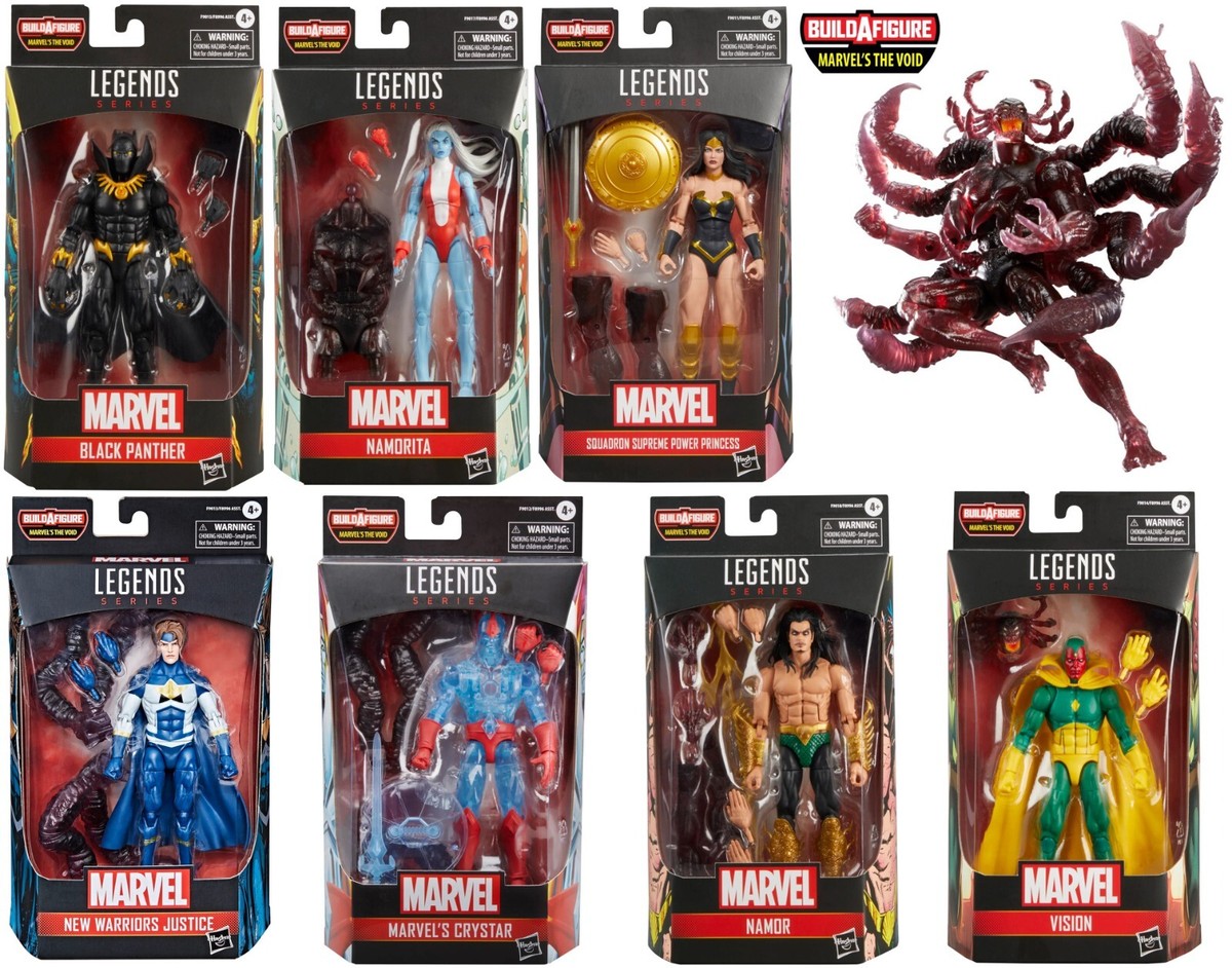 2024 Marvel Avengers Legends THE VOID BAF Set of 7 6