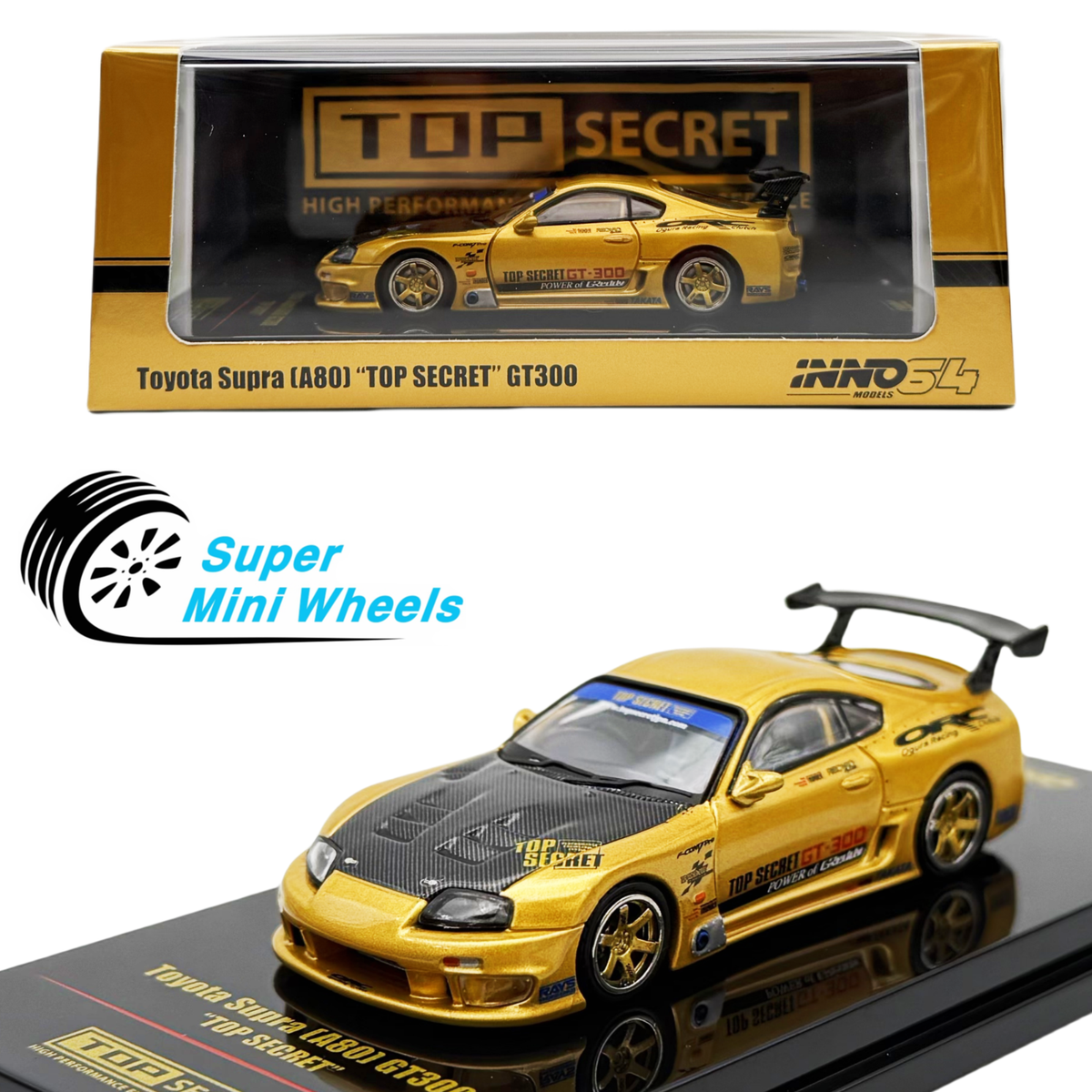 INNO64 1:64 Toyota Supra (A80) 