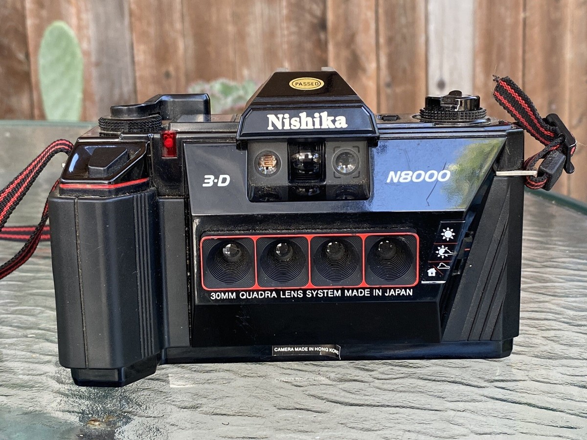Nishika N8000 3D 35mm Film Camera Untested | eBay