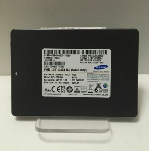 SAMSUNG 128GB SATA SSD PM881 MZNLH128HBHQ-000H1 MZ-NLH1280 L51707