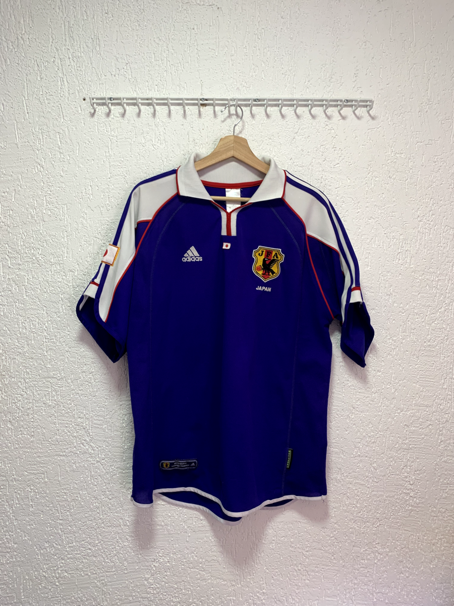 Japan 2001 Adidas Home Soccer Jersey Men's Sz L | eBay