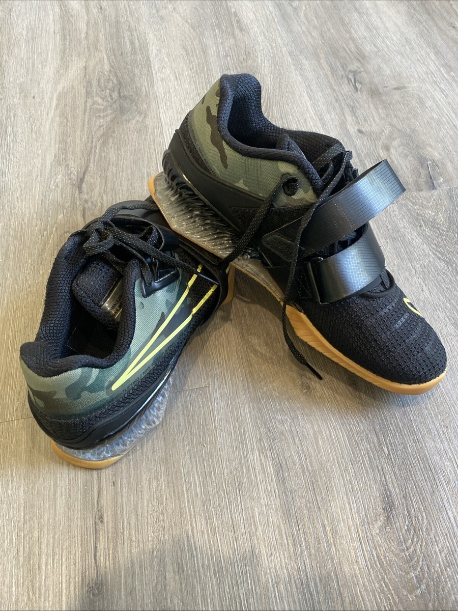 Nike Romaleos 4 Black Camo Gym Weightlifting Shoe Men Size 8