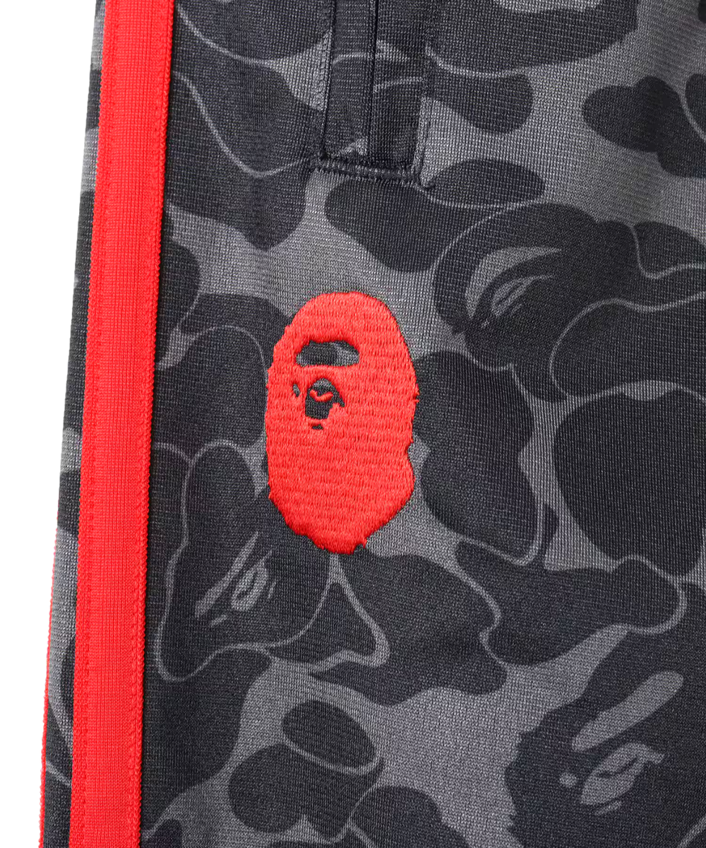 Bape x adidas Originals Firebird Track Pants Black Camo Retro