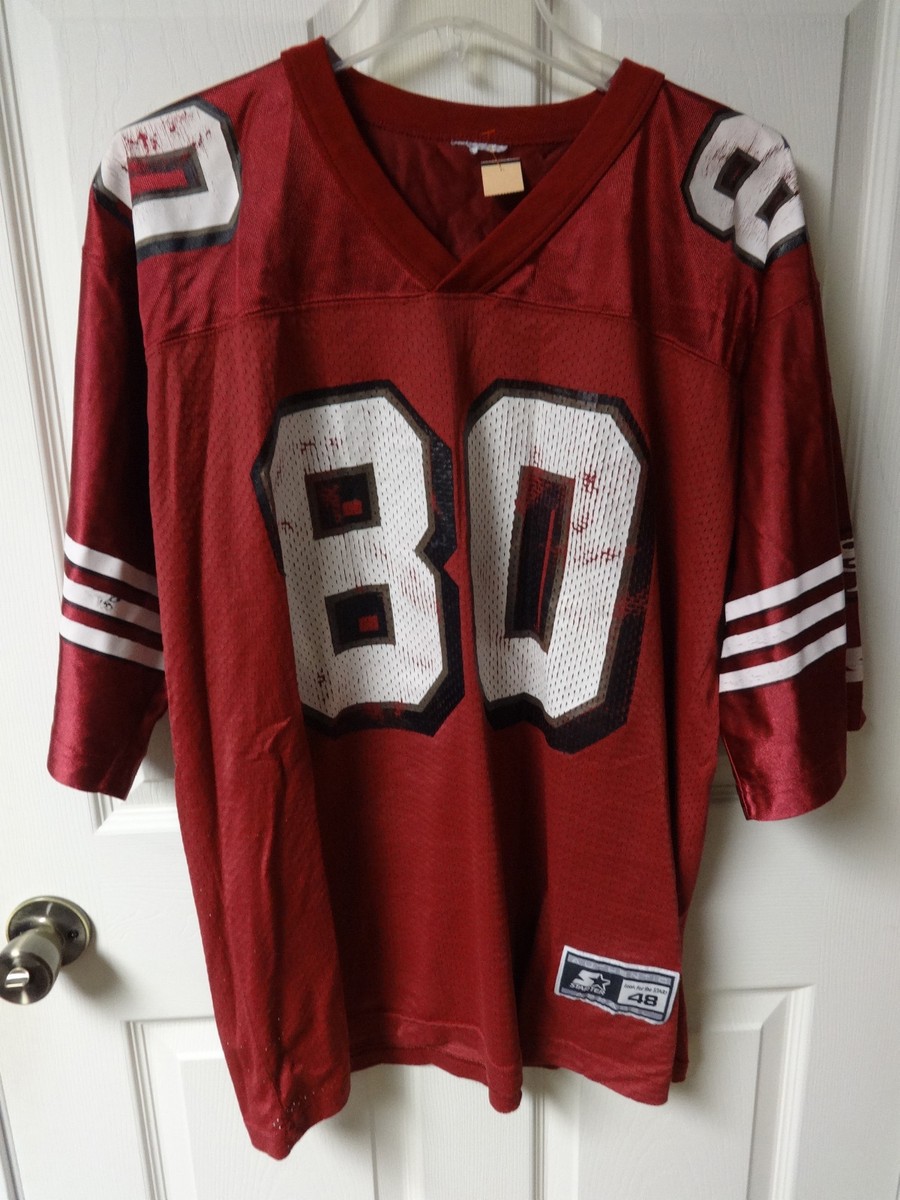 Vintage Starter Jerry Rice # 80 San Francisco 49ers Football