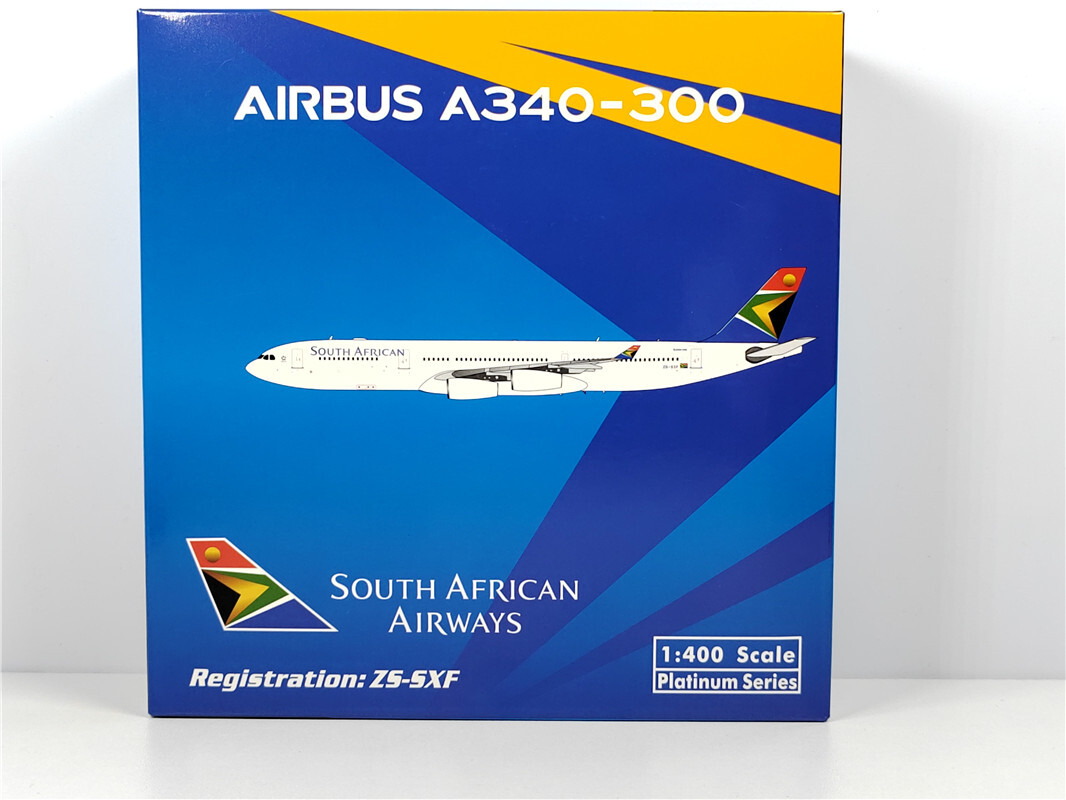 1:400 Phoenix SOUTH AFRICAN AIRWAYS A340-300 Airplane Diecast
