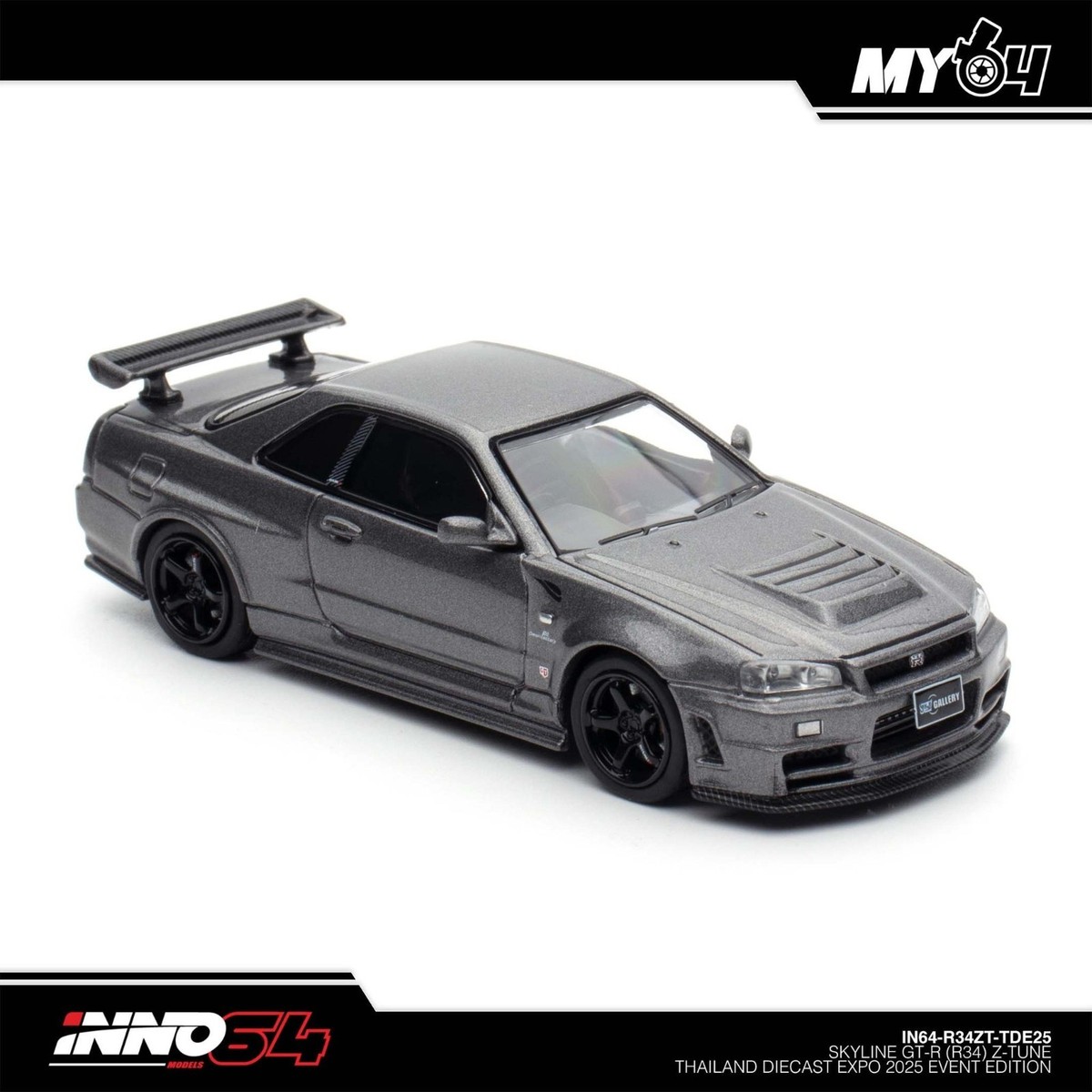 Inno64 Nissan Skyline GT-R R34 Z-Tune TDE 2025 Thailand Diecast
