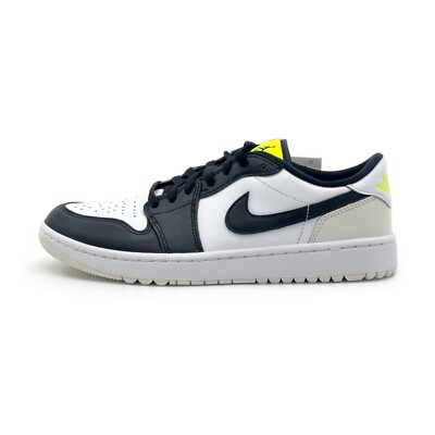 DD9315-108 Nike Air Jordan 1 Low Golf Phantom Volt Neon Yellow