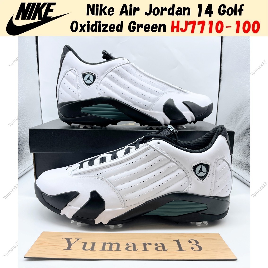 Nike Air Jordan 14 Golf Oxidized Green HJ7710-100 Men's Size | eBay