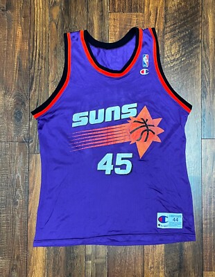 PHOENIX SUNS #45 A.C. GREEN NBA BASKETBALL JERSEY SHIRT CHAMPION