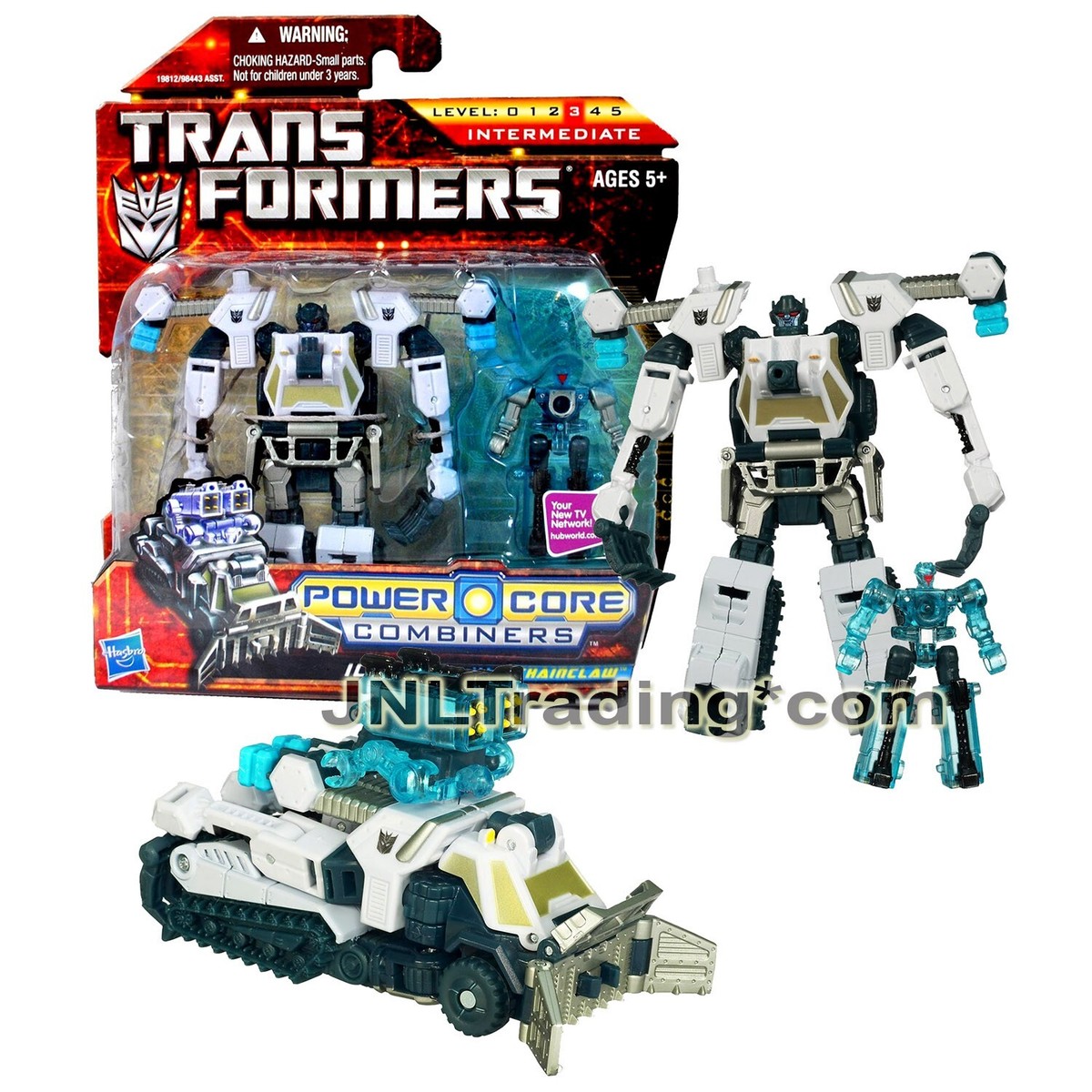 Year 2010 Transformer Power Core Combiners Figure Set - ICEPICK