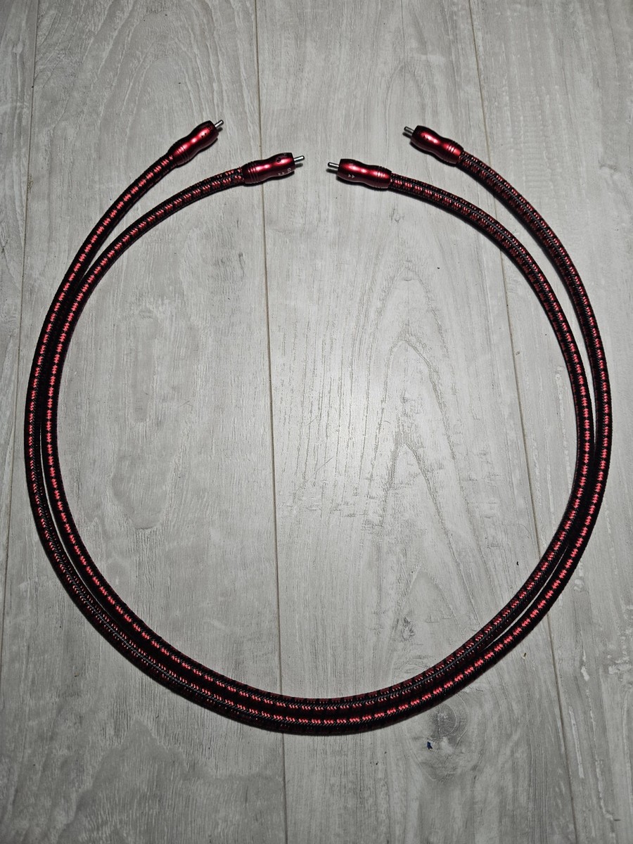 💥AudioQuest King Cobra Interconnects, RCA, pair, 1M (40”) | eBay