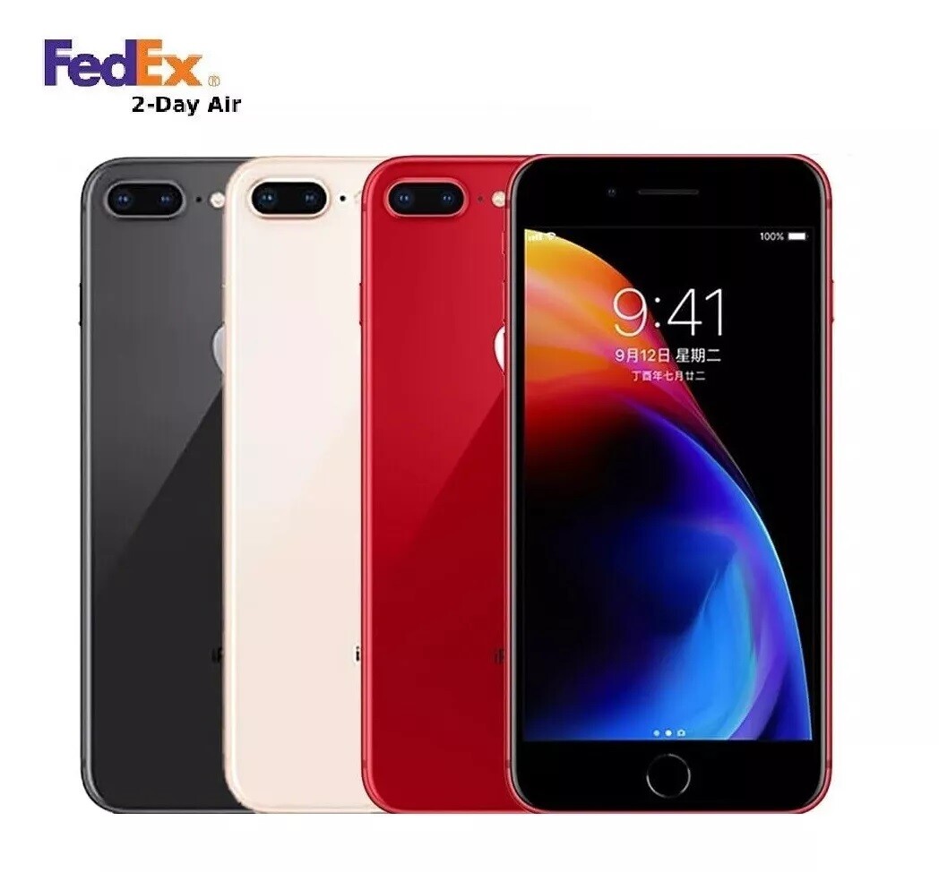 Apple iPhone 8 Plus A1864 256GB Unlocked iOS Smartphone All Colors