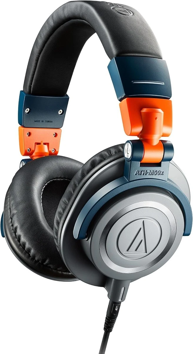 Audio-Technica ATH-M50x Blue Headphones for sale | eBay