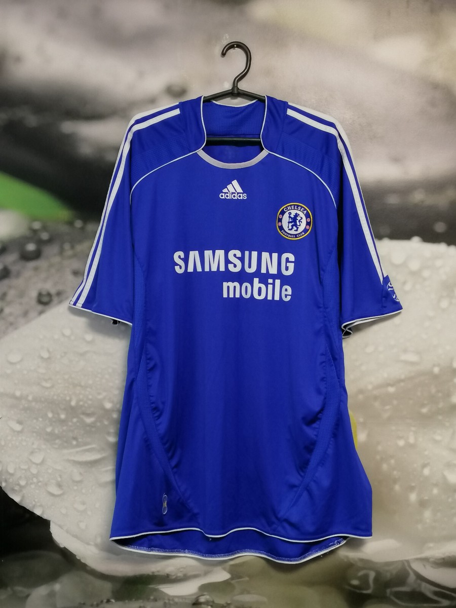 Chelsea 2006 - 2008 home football shirt jersey camiseta Adidas #10