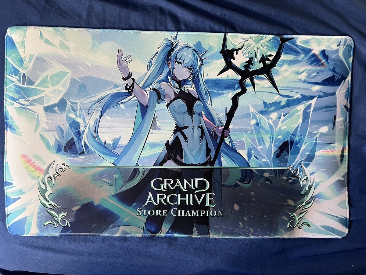 Grand Archive TCG Frostbind Store Champion Playmat | eBay