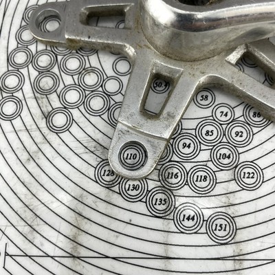 Vintage Sugino Super Maxy BMX Crankset 170mm Japan 110 BCD Old