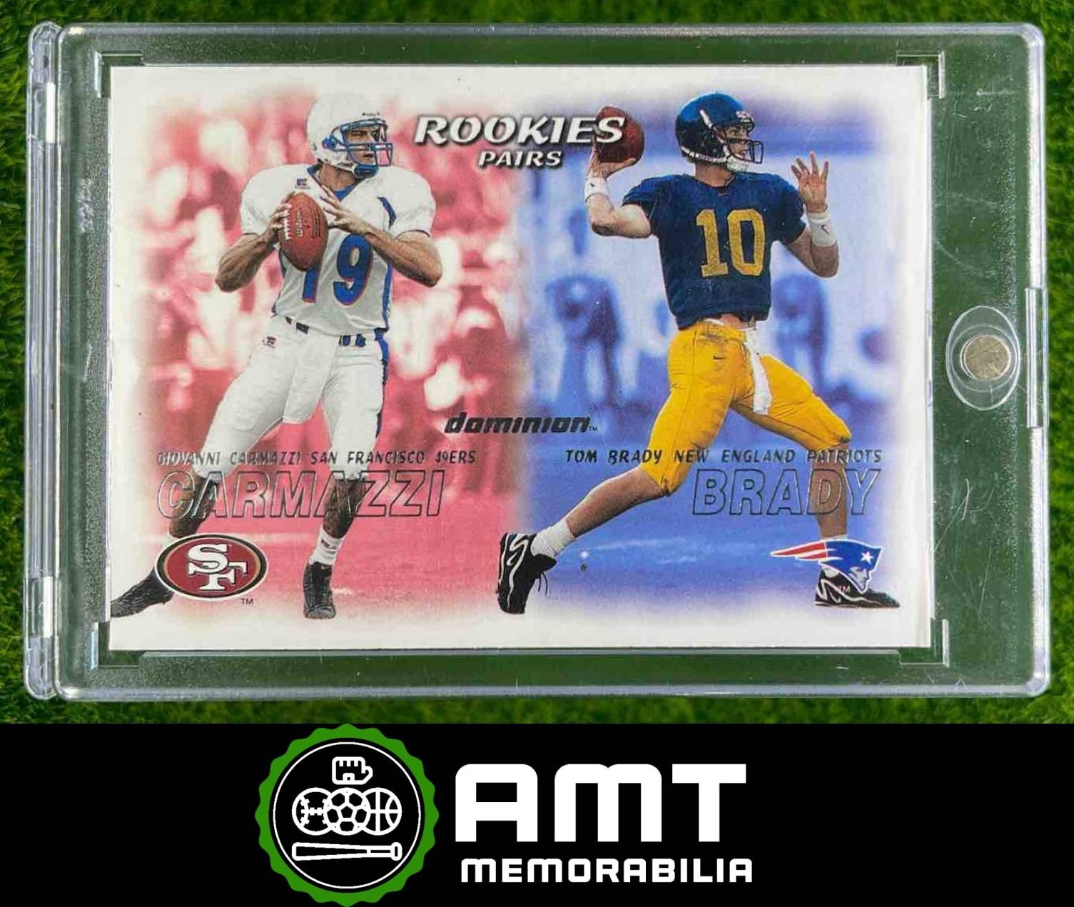 Tom Brady 2000 Skybox Dominion #234 Rookies Pairs Price Guide