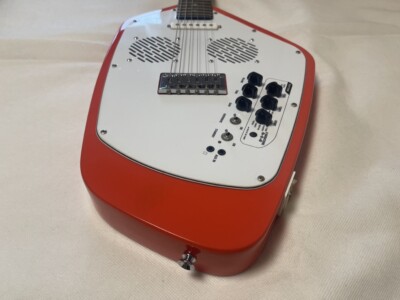 VOX APACHE-2 Phantom Guitar Salmon Red Built-in Speaker Battery