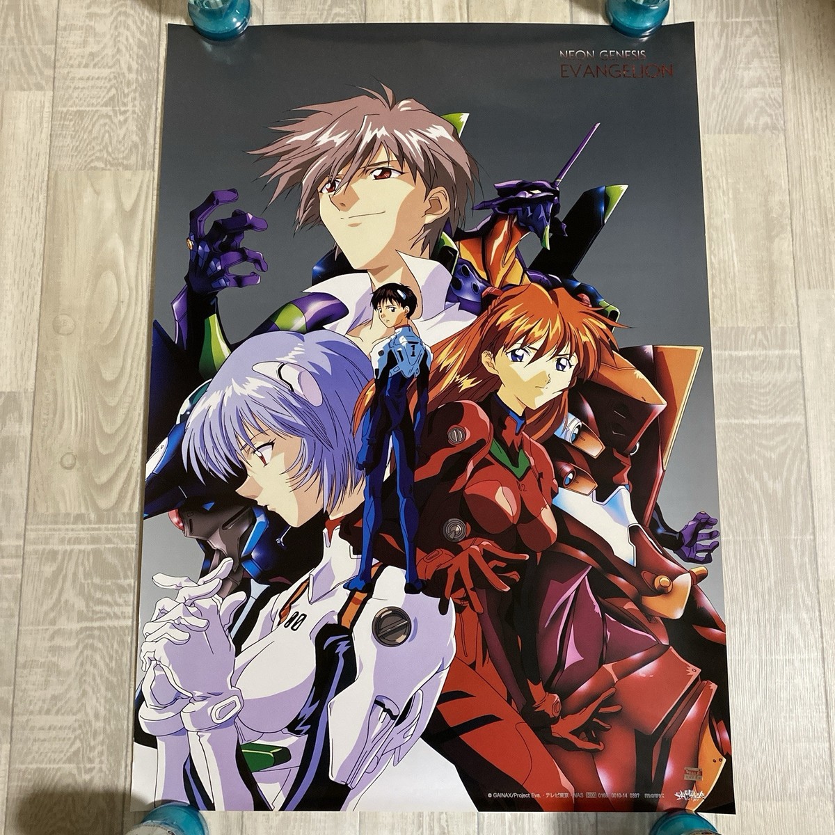Neon Genesis Evangelion Anime B2 poster GAINAX Original #003 | eBay