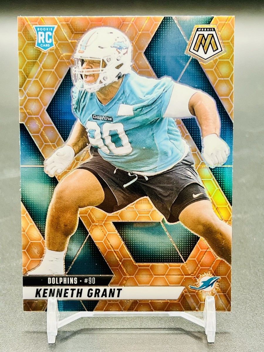 2025 Mosaic Kenneth Grant Honeycomb Rookie Miami Dolphins SSP Case