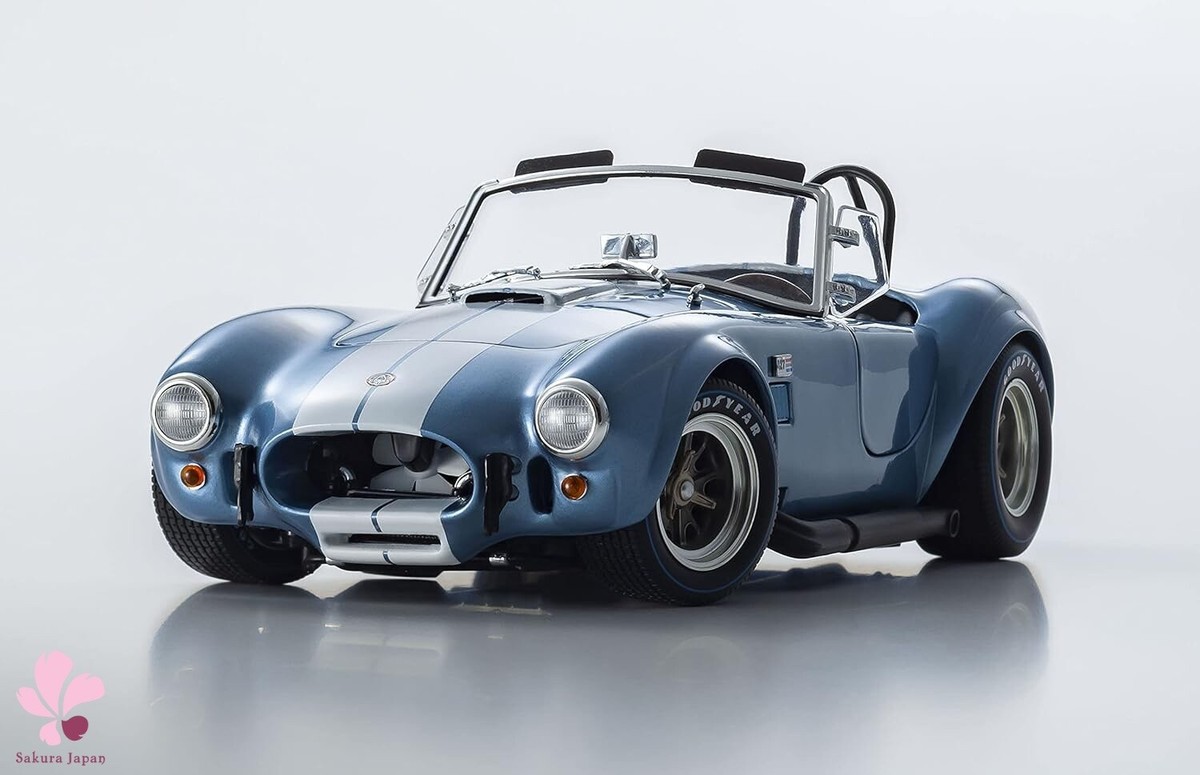 KYOSHO Original 1/18 SHELBY COBRA 427 S/C KY8047SBL Sapphire Blue