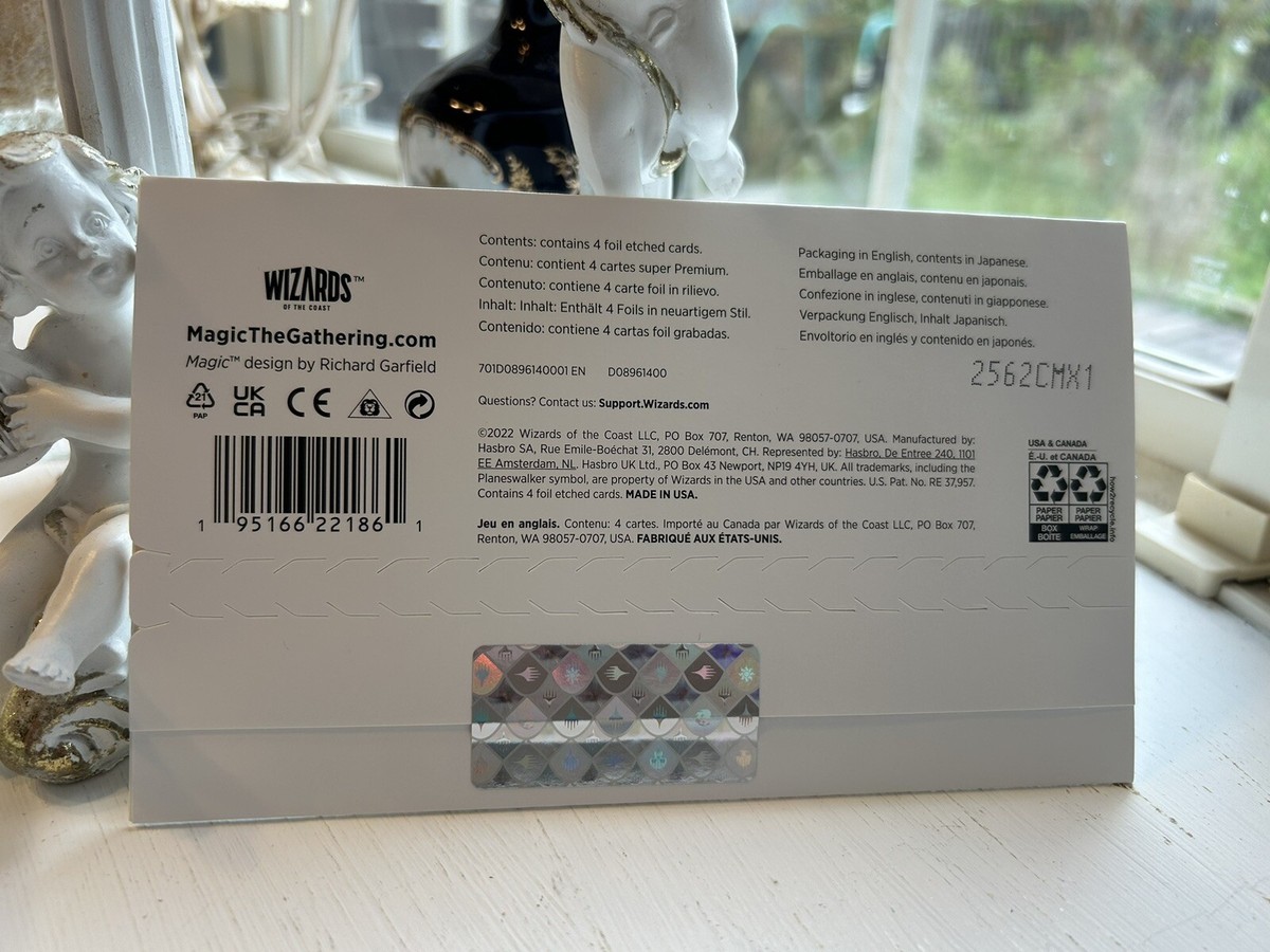 MTG Junji Ito Magic the Gathering Secret Lair Foil Etched Edition