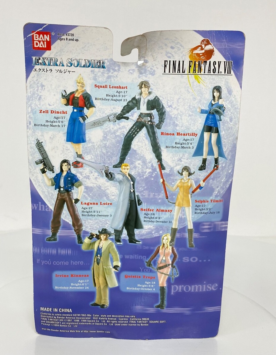 Final Fantasy VIII Figure Extra Soldier Selphie Tilmitt Bandai | eBay