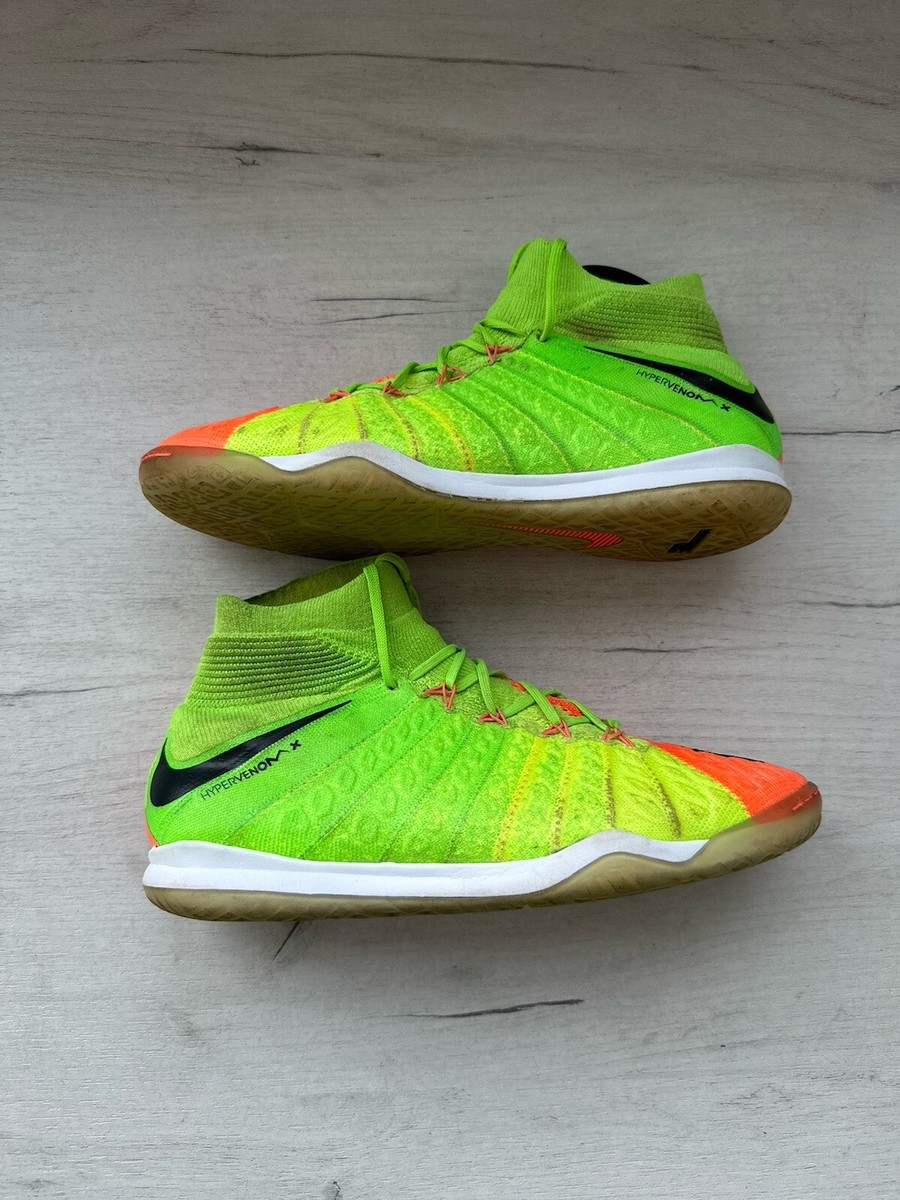 Nike Hypervenomx Proximo II DF Indoor Electric Green Football
