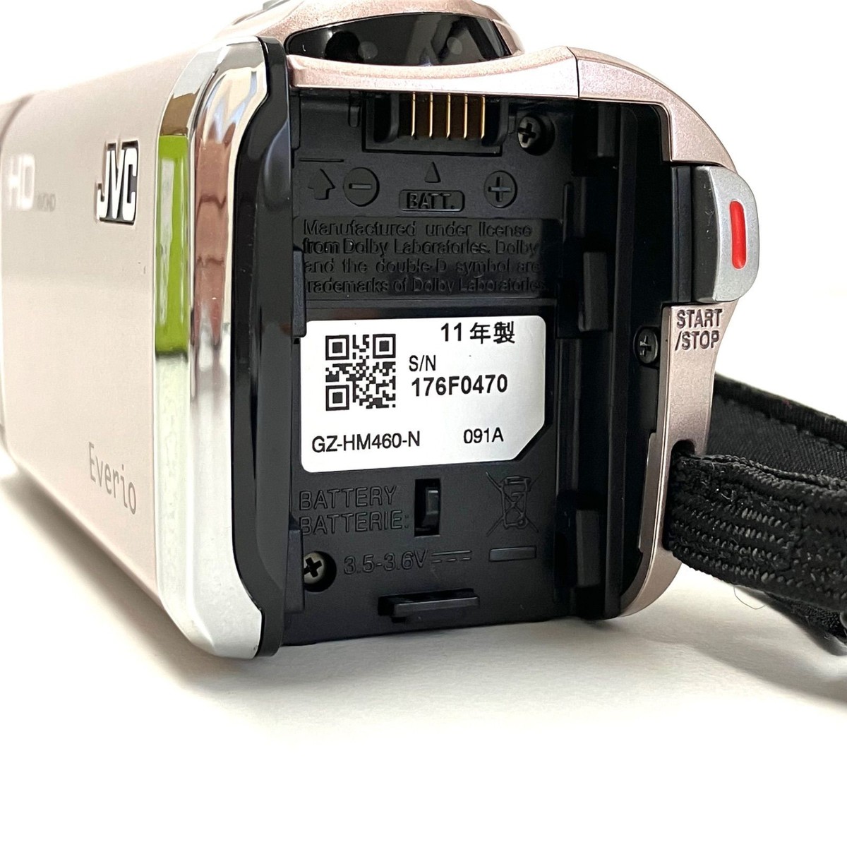 JVC Everio GZ-HM460-N KONICA MINOLTA LENS 2.9-116mm F1.8 With