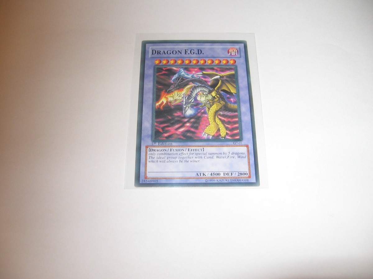 Yugioh - G7-01 - F.G.D Five-headed Dragon Five God Dragon Secret