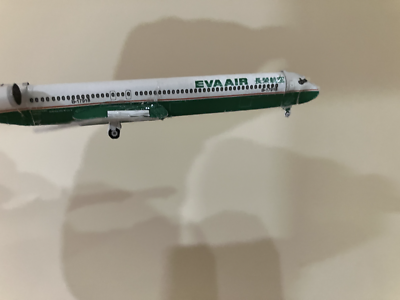Eva Air MD-90 Paper Airplane Model (Little Model Airport) | eBay